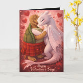 liefdes kilt kaart (Gele Bloem)