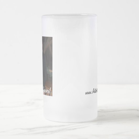 "liefdes" Mok! Matglas Bierpul (Center)