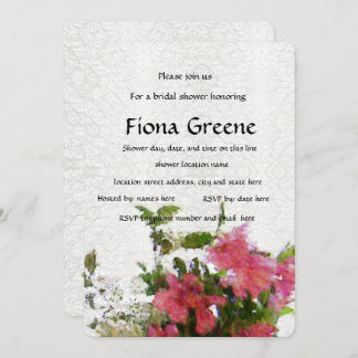 Liefde's Roze Azalea brudal doucheoedplaats Kaart