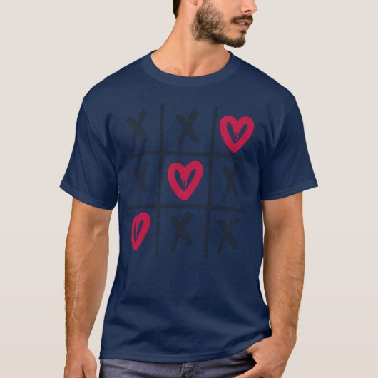 Liefdes spel vriend t-shirt (Voorkant)