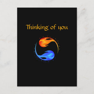 Liefdes Symbool- Briefkaart