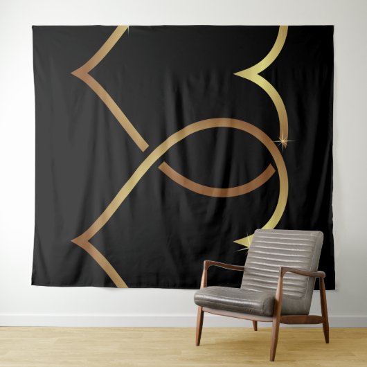 Liefdes Tapijt Wandkleed (In Situ (horizontaal))