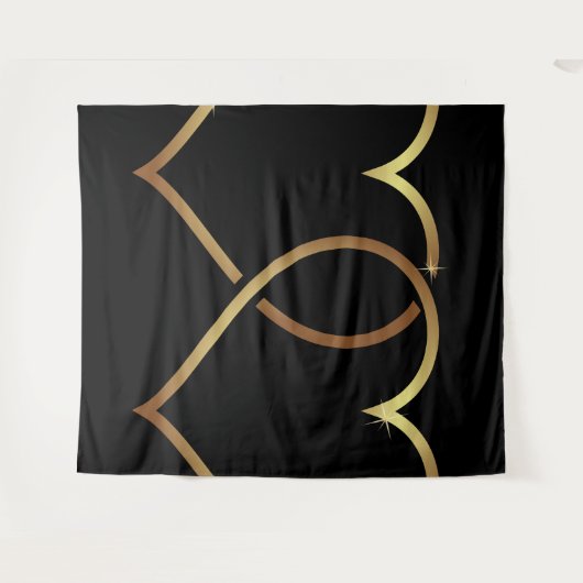 Liefdes Tapijt Wandkleed (Voorkant (horizontaal))