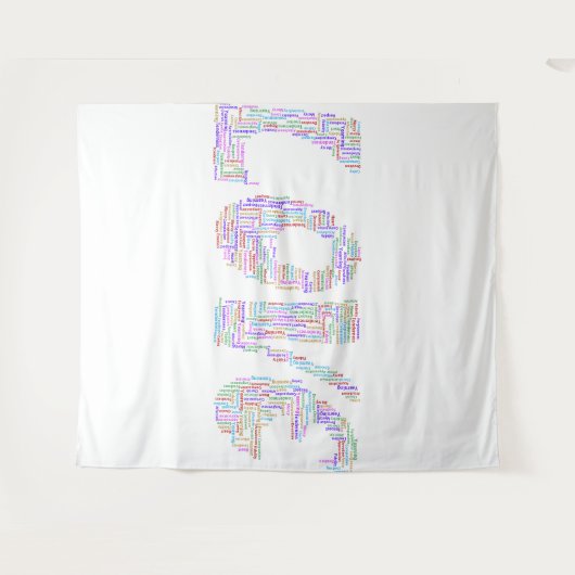 Liefdes Tapijt Wandkleed (Voorkant (horizontaal))