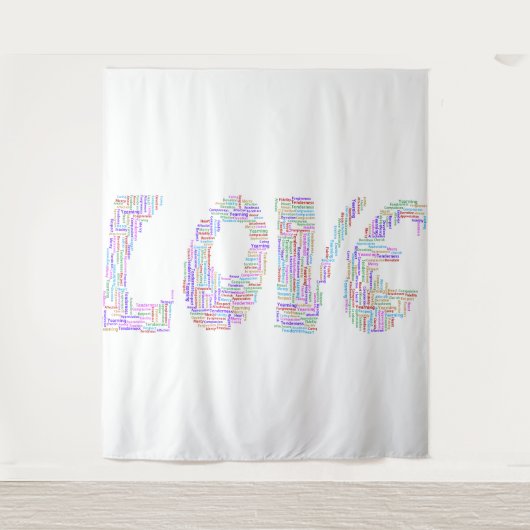 Liefdes Tapijt Wandkleed (Voorkant)