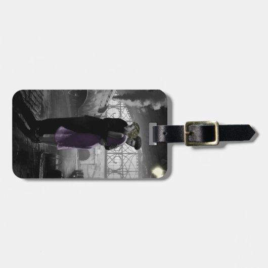 Liefde's vertrek bagagelabel (Voorkant horizontaal)