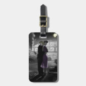 Liefde's vertrek bagagelabel (Voorkant verticaal)