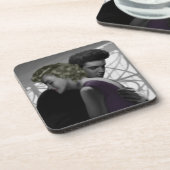 Liefde's vertrek drankjes onderzetter (Linkerzijde)