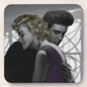 Liefde's vertrek drankjes onderzetter (Voorkant)