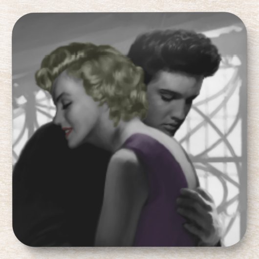 Liefde's vertrek drankjes onderzetter (Voorkant)