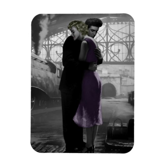 Liefde's vertrek magneet (Verticaal)