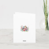 Liefdes vogels blanco notitiekaart (Achterkant)