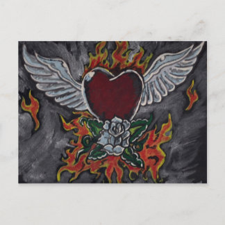 Liefde's Wings Briefkaart