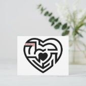 liefdesarbeid briefkaart (Staand voorkant)