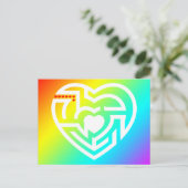 liefdesarbeid briefkaart (Staand voorkant)
