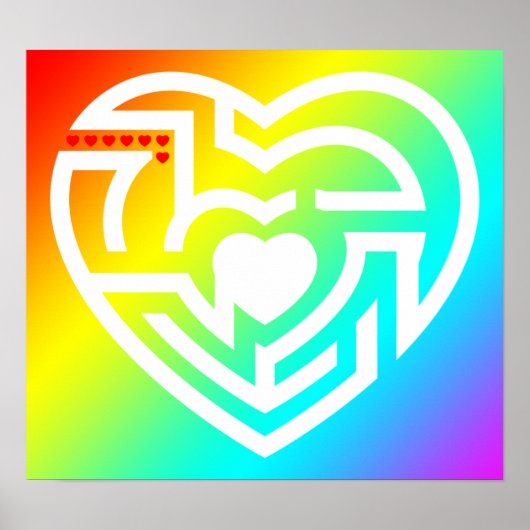 liefdesarbeid poster (Voorkant)