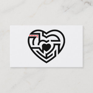 liefdesarbeid visitekaartje