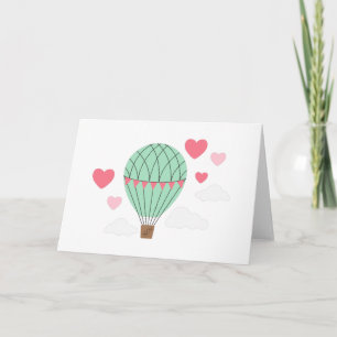 Liefdesballon Kaart