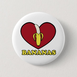 liefdesbanaan ronde button 5,7 cm