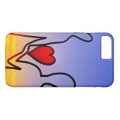 Liefdesbeeld Case-Mate iPhone Case (Achterkant (Horizontaal))