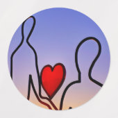 Liefdesbeeld Labels (Design 2)