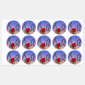 Liefdesbeeld Labels (Vel)