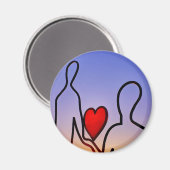 Liefdesbeeld Magneet (Voorkant / Achterkant)