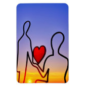 Liefdesbeeld Magneet (Verticaal)