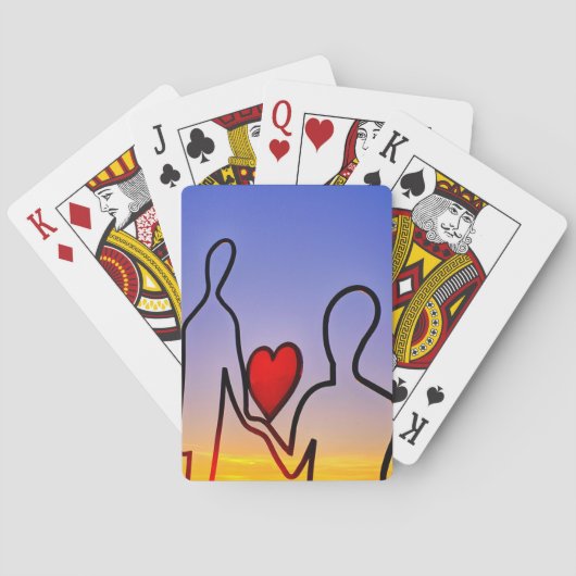 Liefdesbeeld Pokerkaarten (Achterkant)