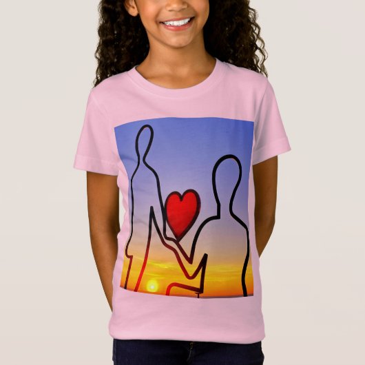 Liefdesbeeld T-shirt (Voorkant)