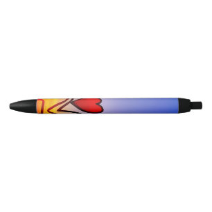 Liefdesbeeld Zwarte Inkt Pen