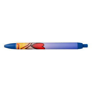 Liefdesbeeld Zwarte Inkt Pen