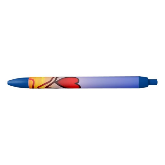 Liefdesbeeld Zwarte Inkt Pen (Voorkant)