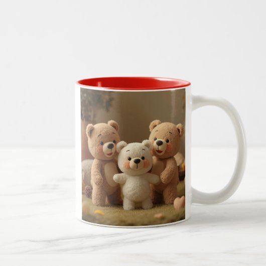 Liefdesbeker Tweekleurige Koffiemok (Rechts)