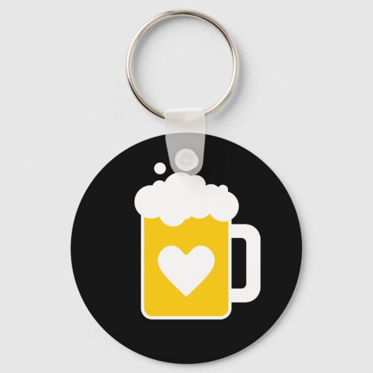 liefdesbier sleutelhanger (Voorkant)