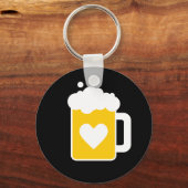 liefdesbier sleutelhanger (Voorkant)