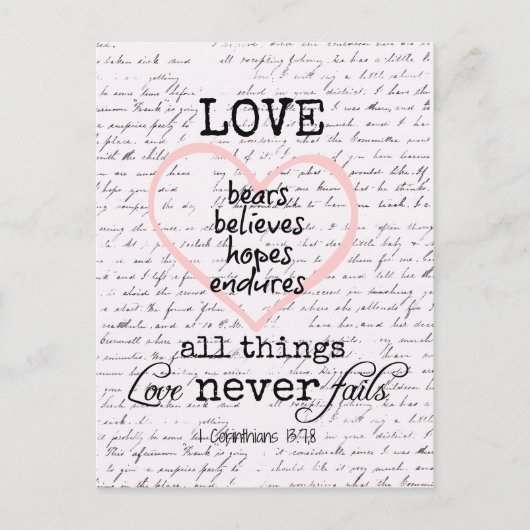  liefdesbijbelversie briefkaart (Voorkant)