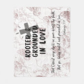  liefdesbijbelversie fleece deken (Voorkant)