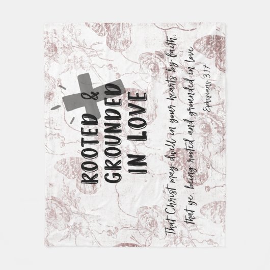  liefdesbijbelversie fleece deken (Voorkant)