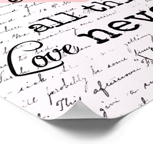  liefdesbijbelversie poster (Hoek)