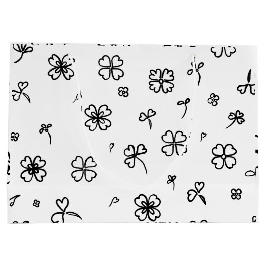 Liefdesbloem Groot Cadeauzakje (Achterkant)