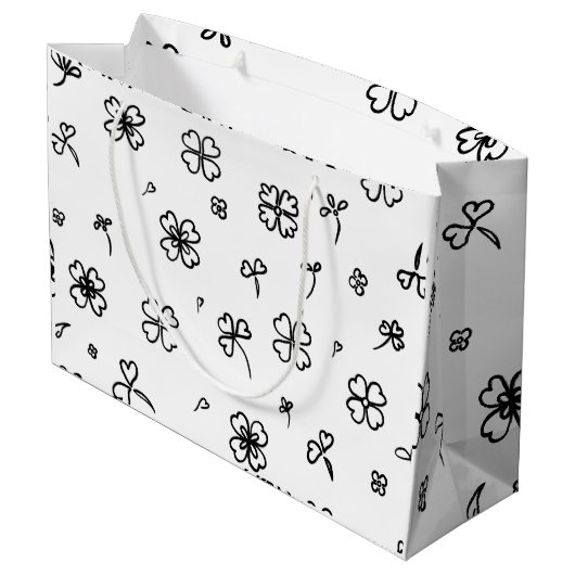 Liefdesbloem Groot Cadeauzakje (Achterkant Gekanteld)