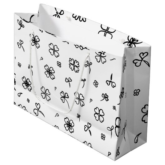 Liefdesbloem Groot Cadeauzakje (Voorkant Gekanteld)