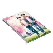 Liefdesbloesems Notitieboek (Rechterzijde)