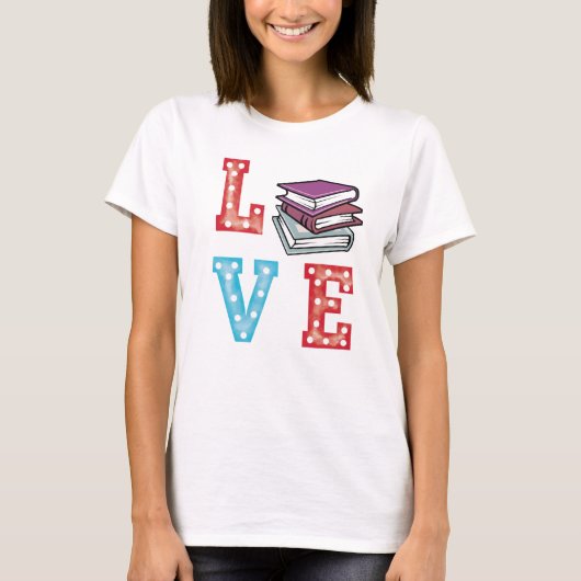LIEFDESBOEKEN T-SHIRT (Voorkant)