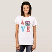 LIEFDESBOEKEN T-SHIRT (Voorkant volledig)