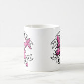 Liefdesbombardeerpiloot Roze Koffiemok (Center)