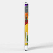 Liefdesboodschap in Rasta Colours Art Print Case-Mate iPhone Case (Achterkant / Rechts)