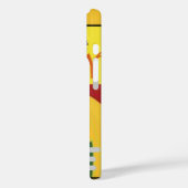 Liefdesboodschap in Rasta Colours Art Print Case-Mate iPhone Case (Achterkant / Links)