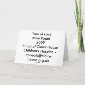 liefdesboom kaart (Achterkant)